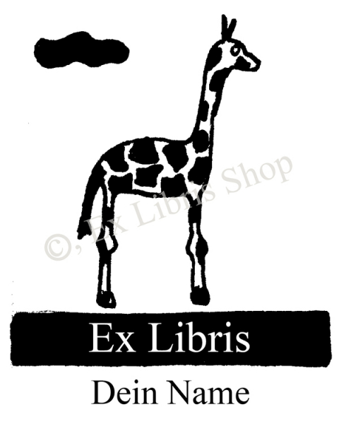 Exlibris Giraffe