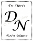 Preview: Bookplate •Initials•