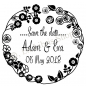 Preview: Hochzeitsstempel •Blumenranken•