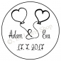 Preview: Hochzeitsstempel •Herzballons•