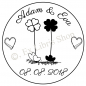 Preview: Hochzeitsstempel •Gluecksklee•