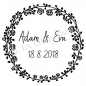 Preview: Wedding stamp •Rambler roses•