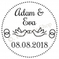 Preview: Hochzeitsstempel •Tauben•