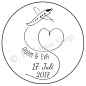 Preview: Hochzeitsstempel •Flieger•