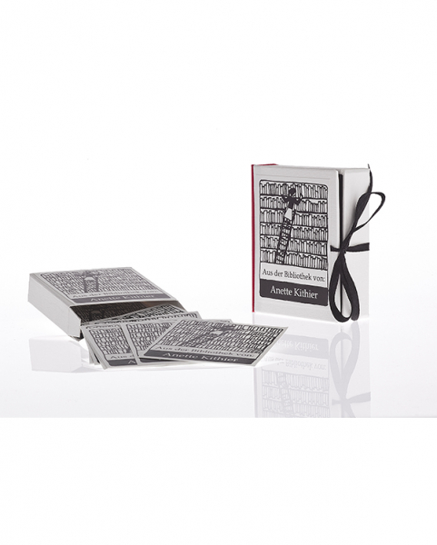 Preview: Bookplate stickers •Snow landscape•