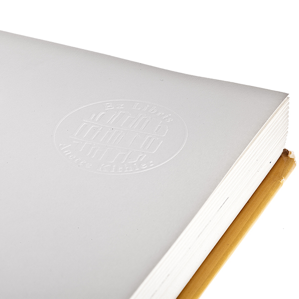Embossed exlibris