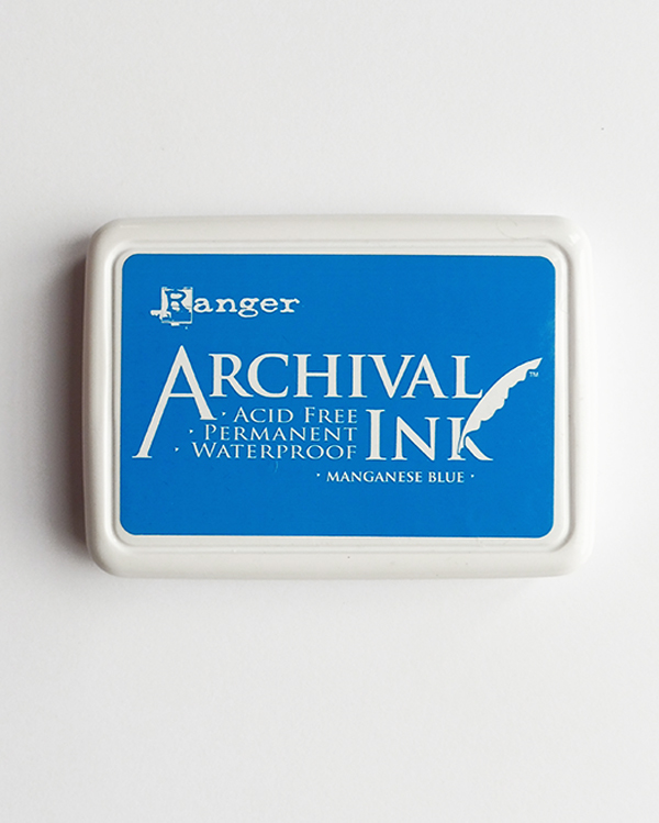 Ranger Archival Manganese Blue Ink Pad