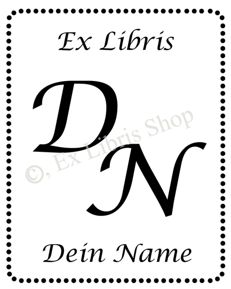 Bookplate •Initials•