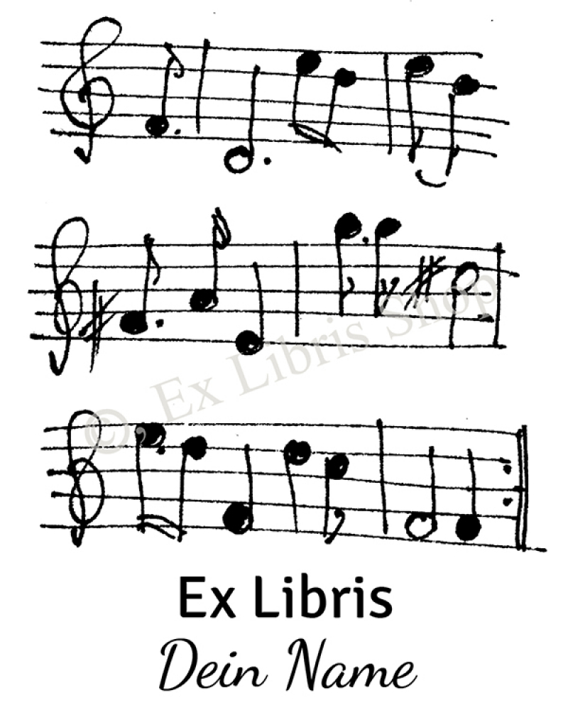 Exlibris •Noten•