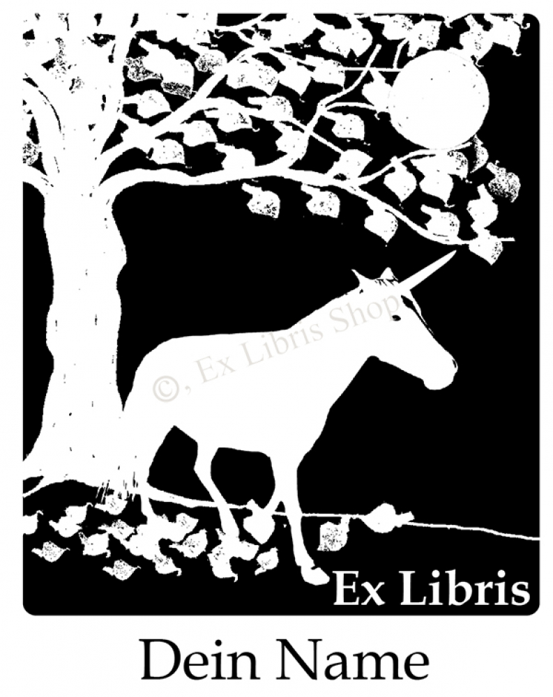 Bookplate •Unicorn•