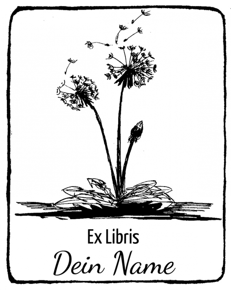 Bookplate stickers •Blowball•
